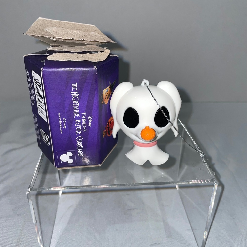 Hallmark Mystery Disney Nightmare Before‎ Christmas Zero Ornament Ghost Dog